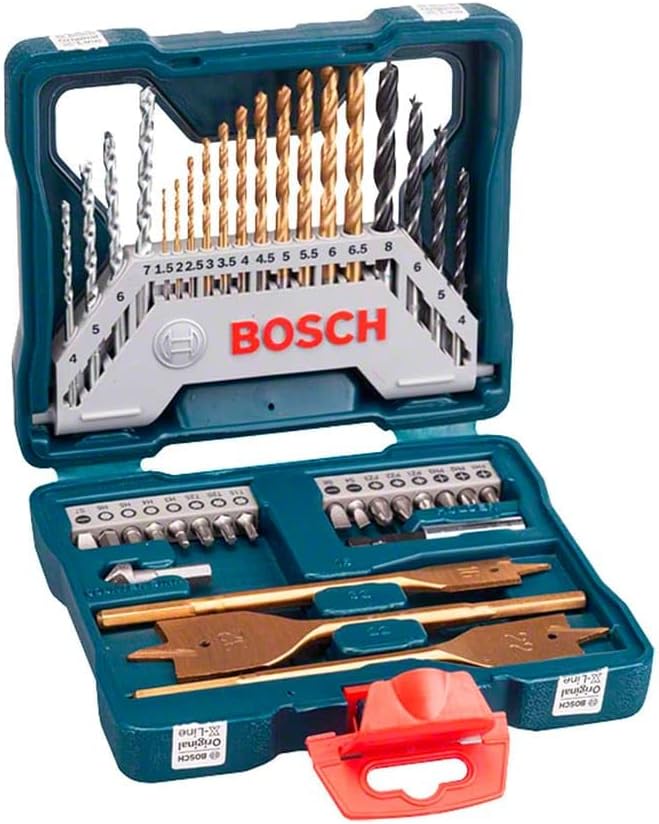 [Venda] Bosch Kit de pontas e brocas em titânio X-Line com 40 peças